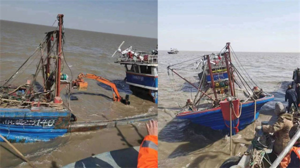 辽宁一艘渔船发生事故造成1人遇难4人失联