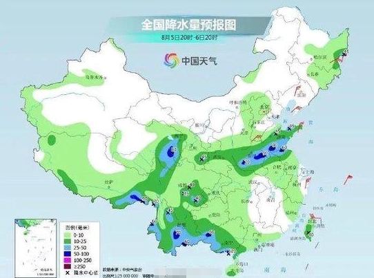 雨雨雨又来了，雨带南移了